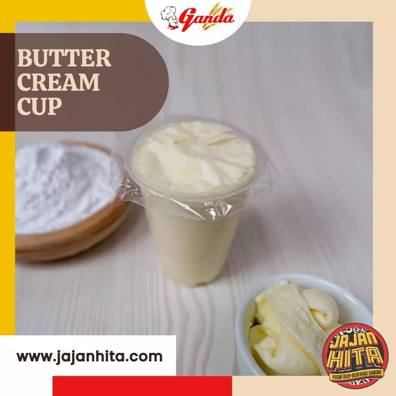 Selai Butter Cream Putih CUP