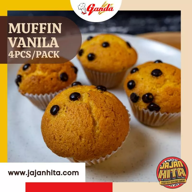 Muffin VANILA (4pc/pack)