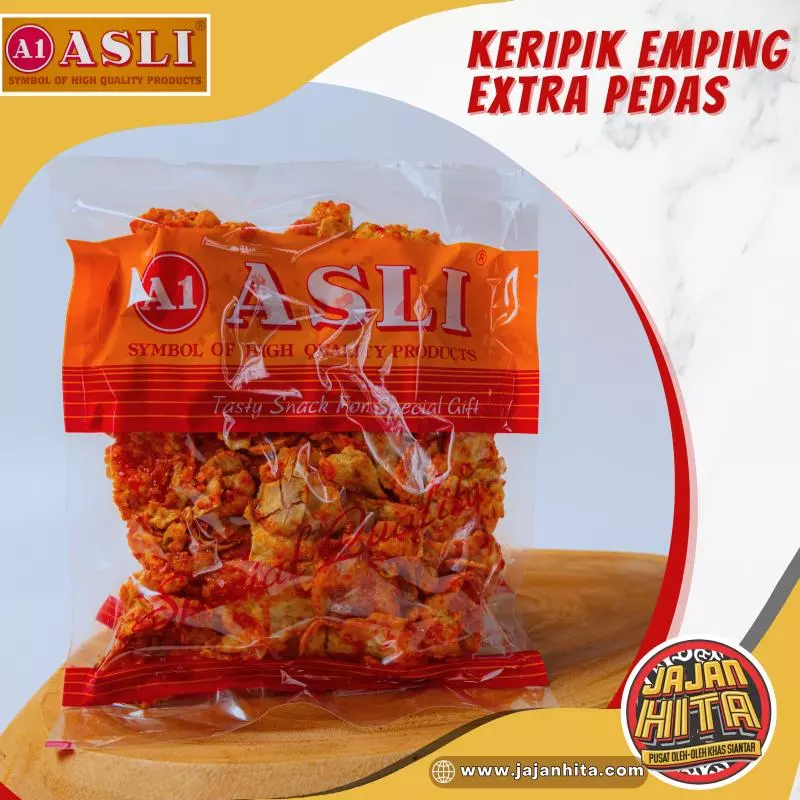 Keripik Emping Pedas