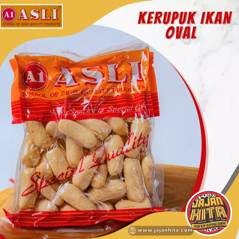 Kerupuk Ikan Oval