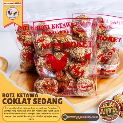 Roti Ketawa COKLAT uk SEDANG