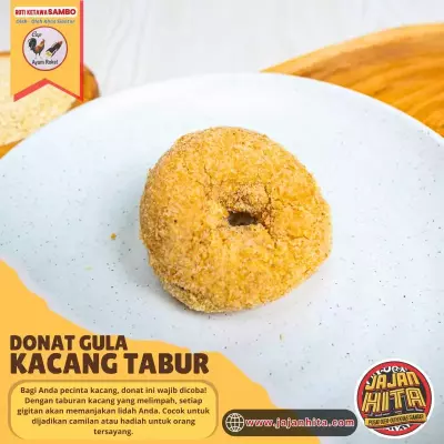 Donut Gula KACANG TABUR