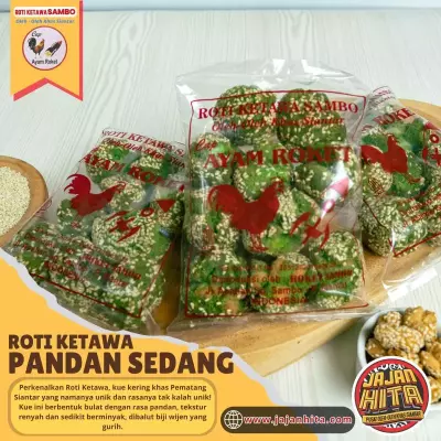 Roti Ketawa PANDAN (uk SEDANG)